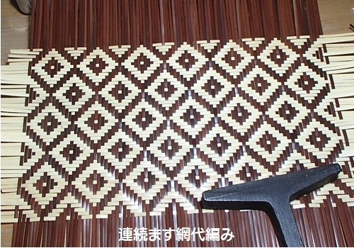 連続ます網代